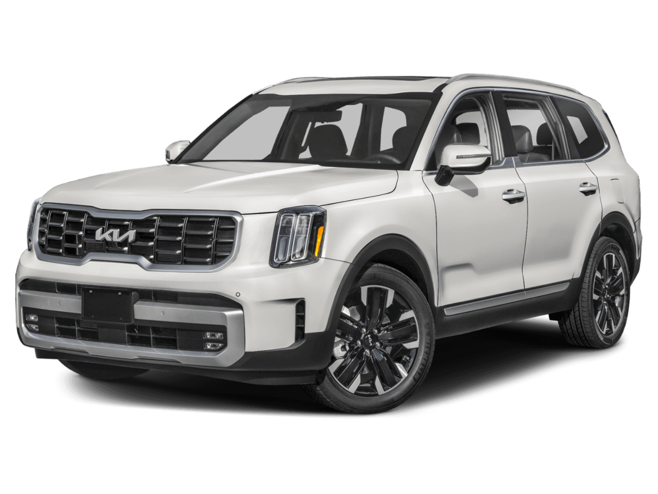 2025 Kia Telluride SX-Prestige - Front 3/4, facing to the left