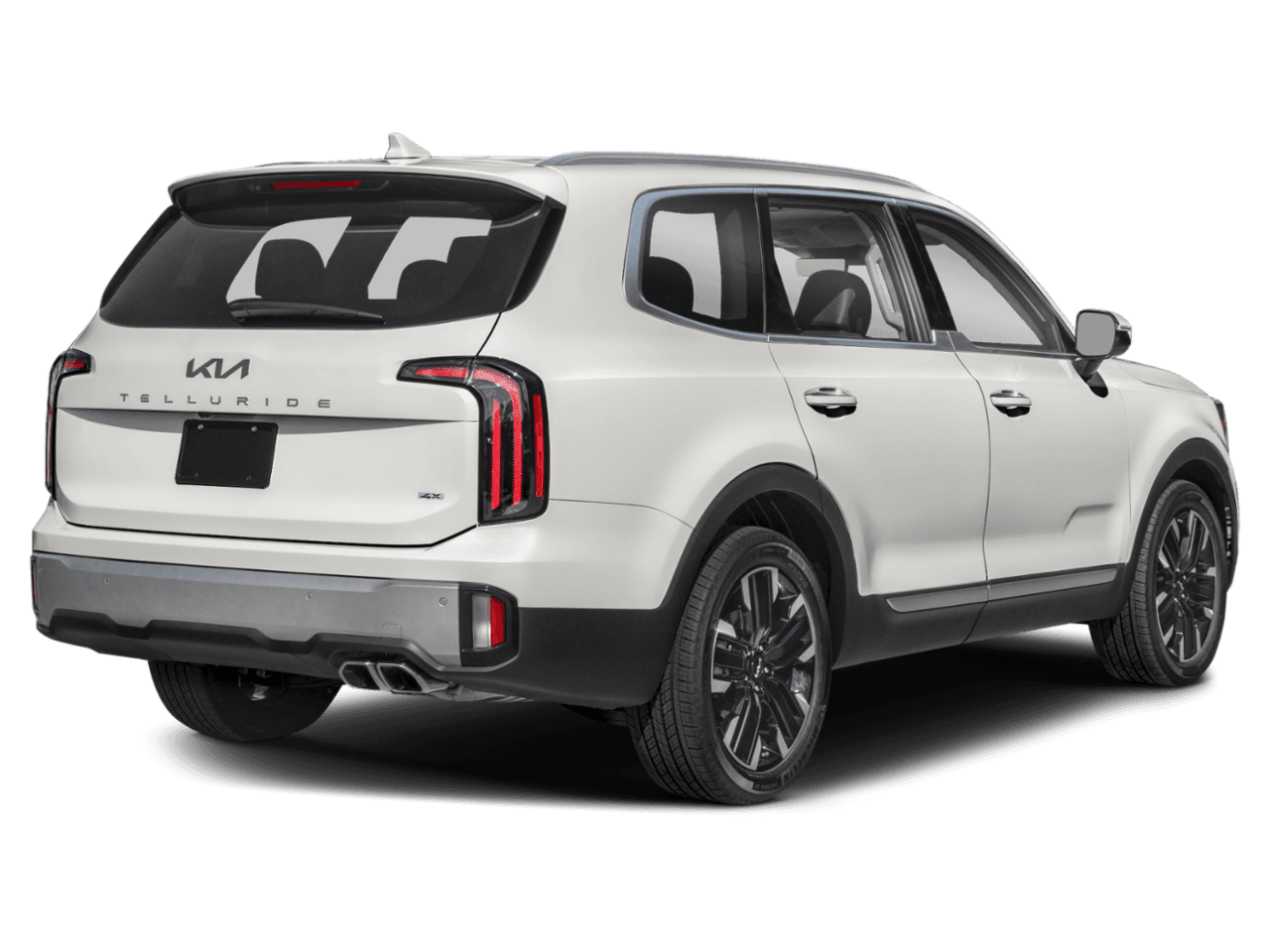 2025 Kia Telluride SX-Prestige - Rear 3/4, facing to the right