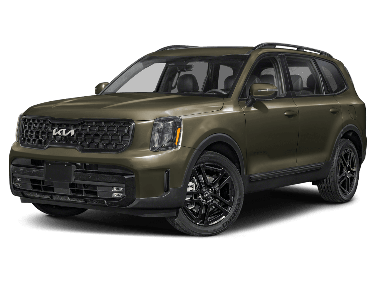 2025 Kia Telluride SX-Prestige - Front 3/4, facing to the left