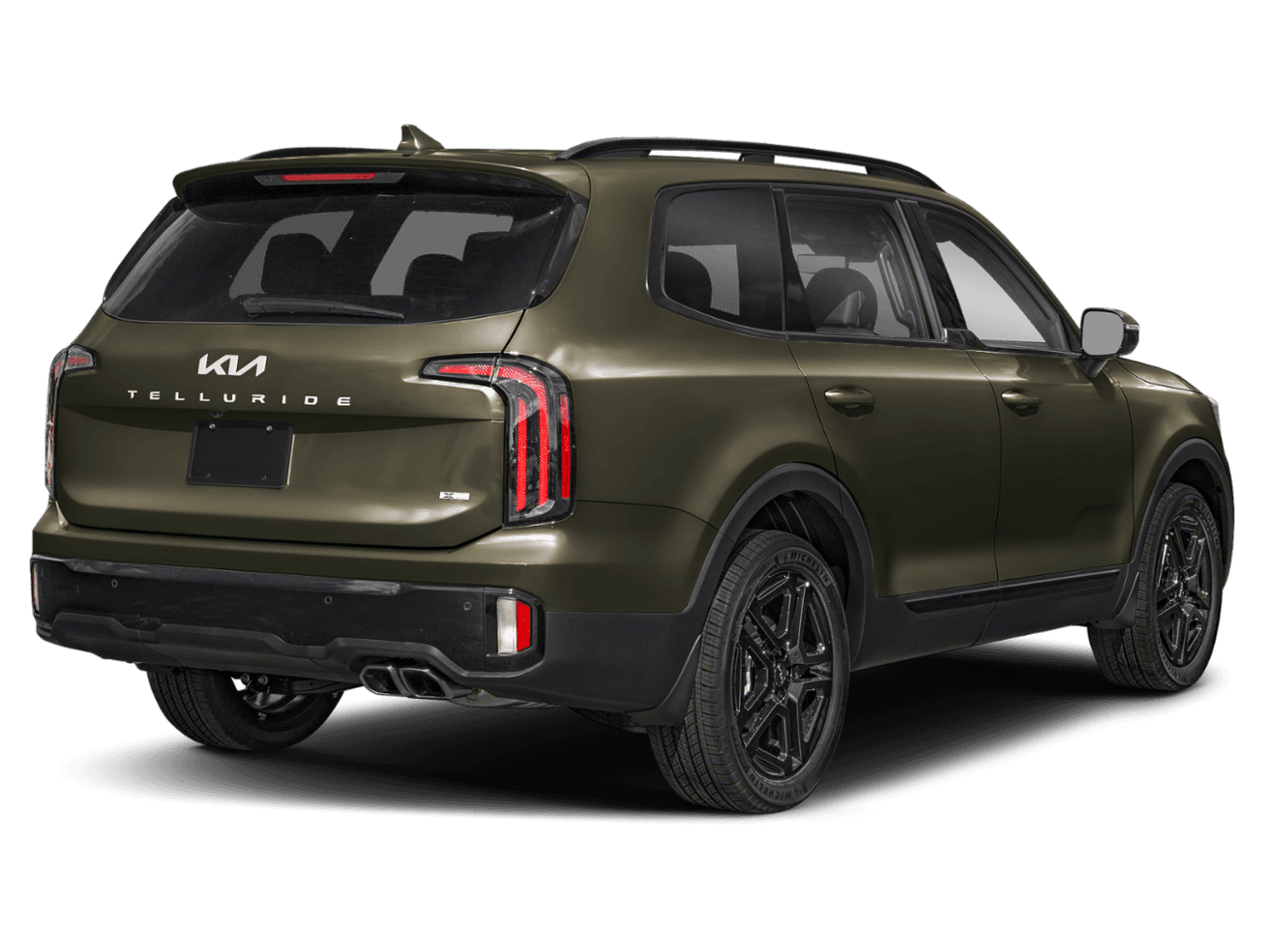 2025 Kia Telluride SX-Prestige - Rear 3/4, facing to the right