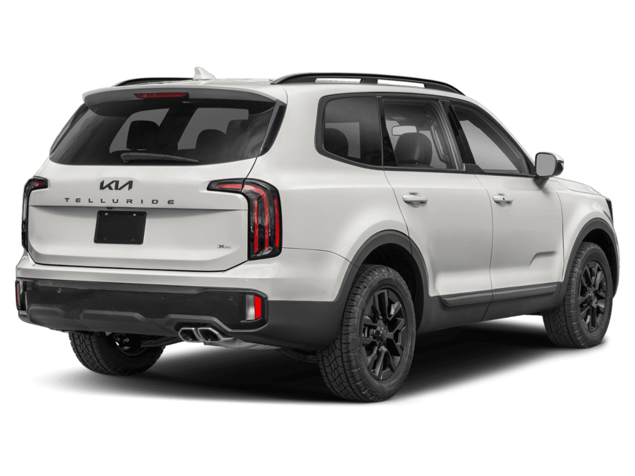 2025 Kia Telluride EX X-Pro - Rear 3/4, facing to the right