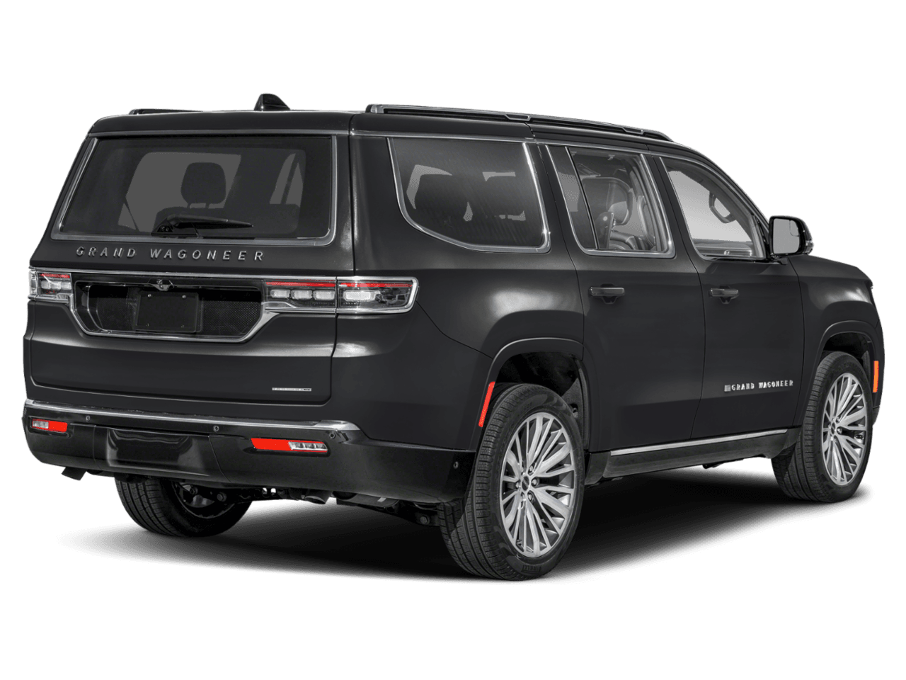 2025 Jeep Grand Wagoneer  - Rear 3/4, facing to the right