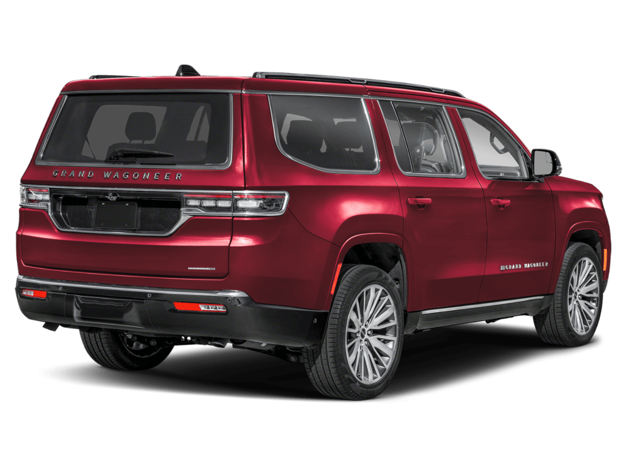 2025 Jeep Grand Wagoneer  - Rear 3/4, facing to the right