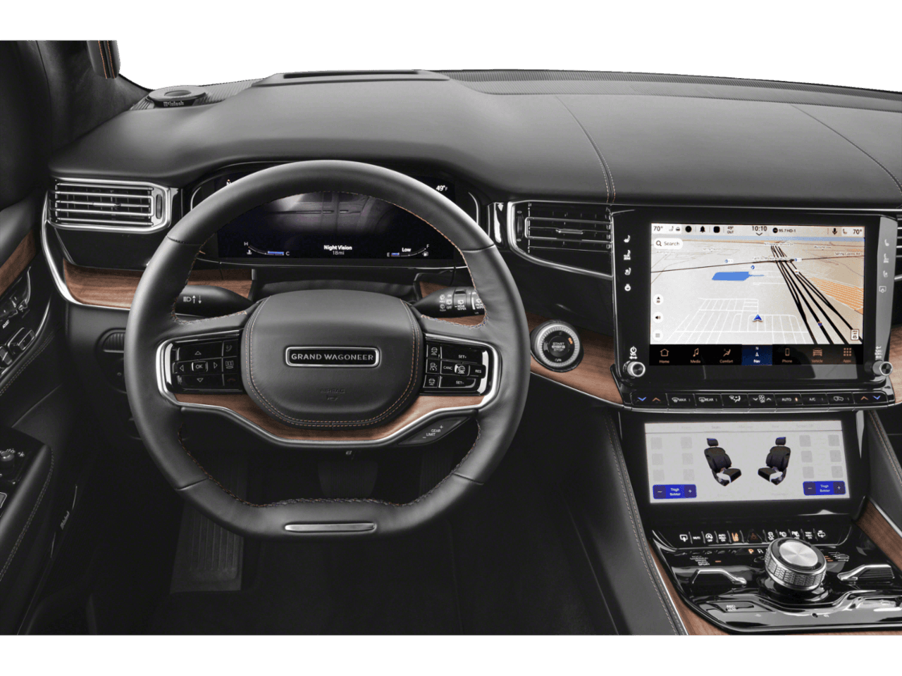 2025 Jeep Grand Wagoneer Series II Obsidian - Interior Drivers Dash