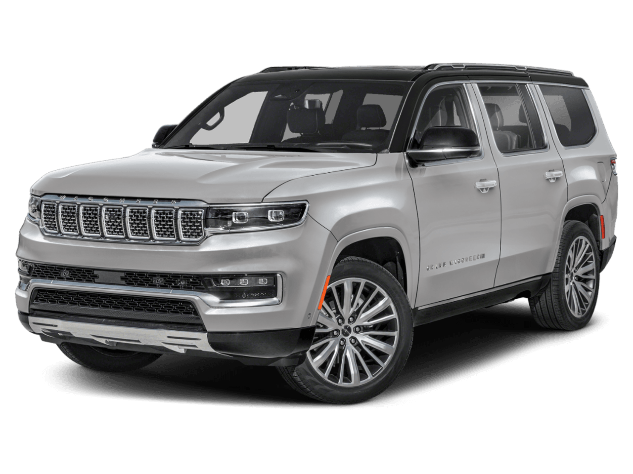 2025 Jeep Grand Wagoneer Series II Obsidian - Front 3/4, facing to the left