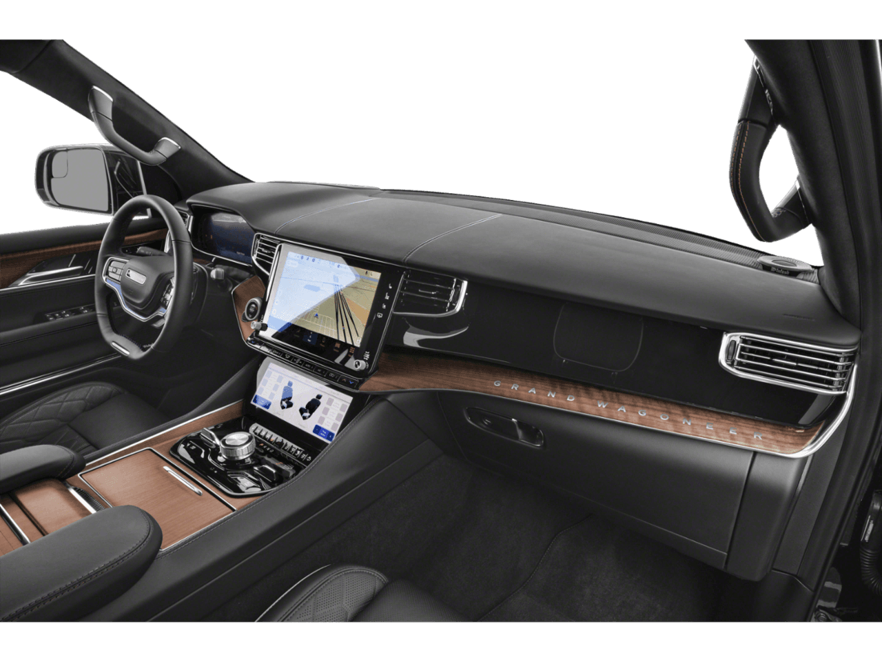 2025 Jeep Grand Wagoneer Series II Obsidian - Interior Passenger Dash