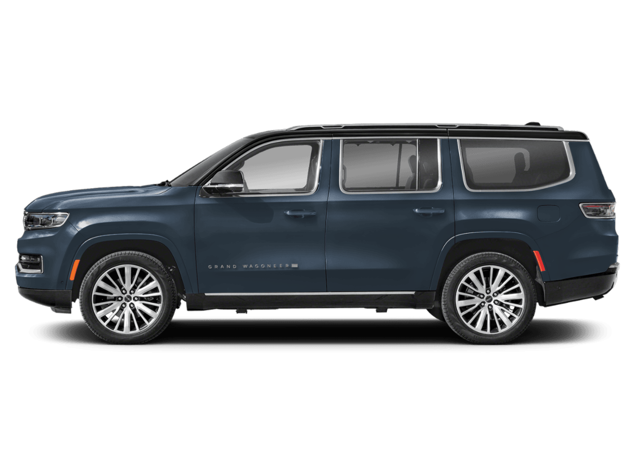 2025 Jeep Grand Wagoneer Series II Obsidian - Profile, facing to the left