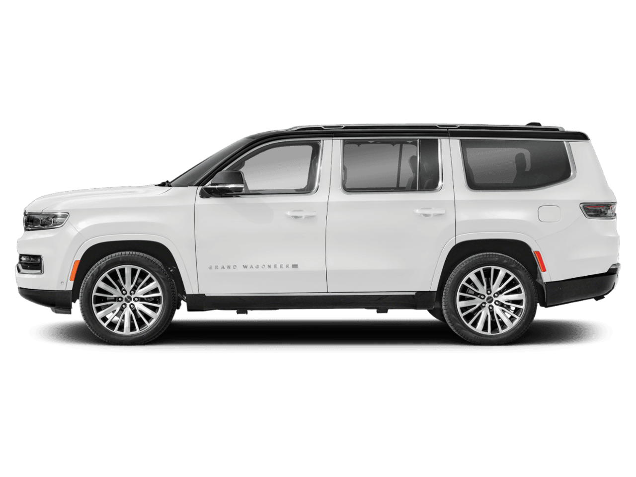 2025 Jeep Grand Wagoneer Series II Obsidian - Profile, facing to the left