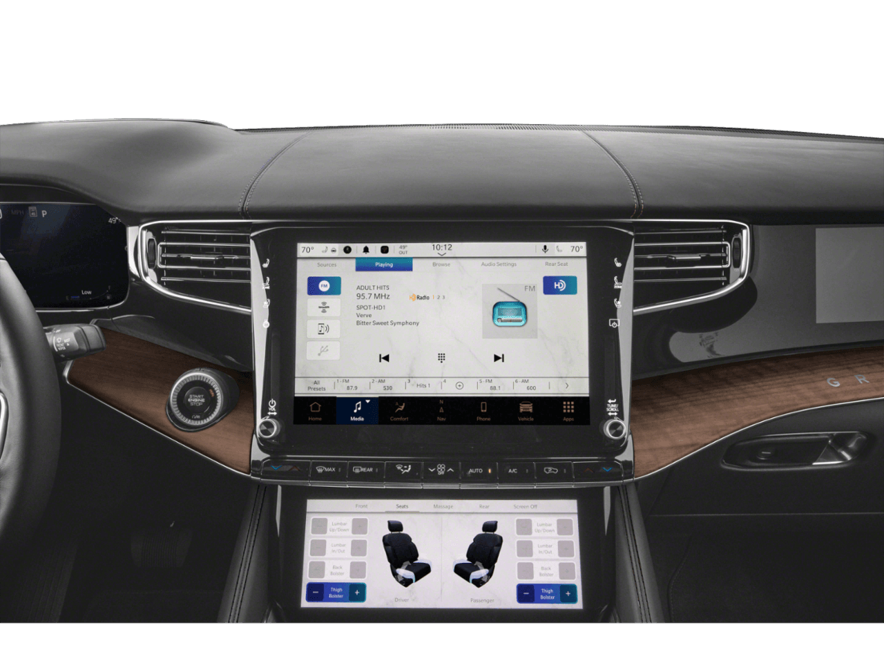 2025 Jeep Grand Wagoneer Series II Obsidian - Interior Stereo System