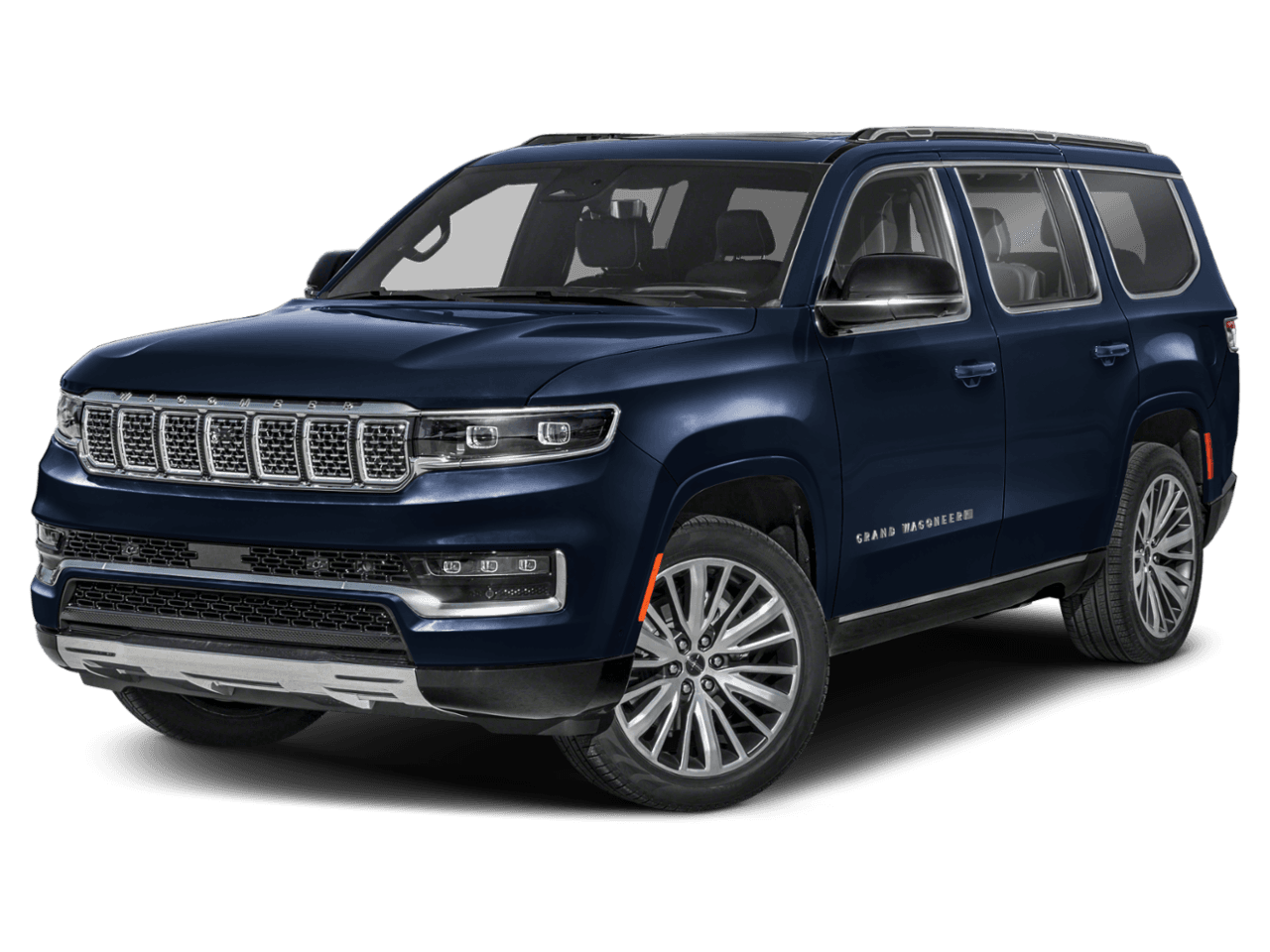 2025 Jeep Grand Wagoneer Series III - Front 3/4, facing to the left