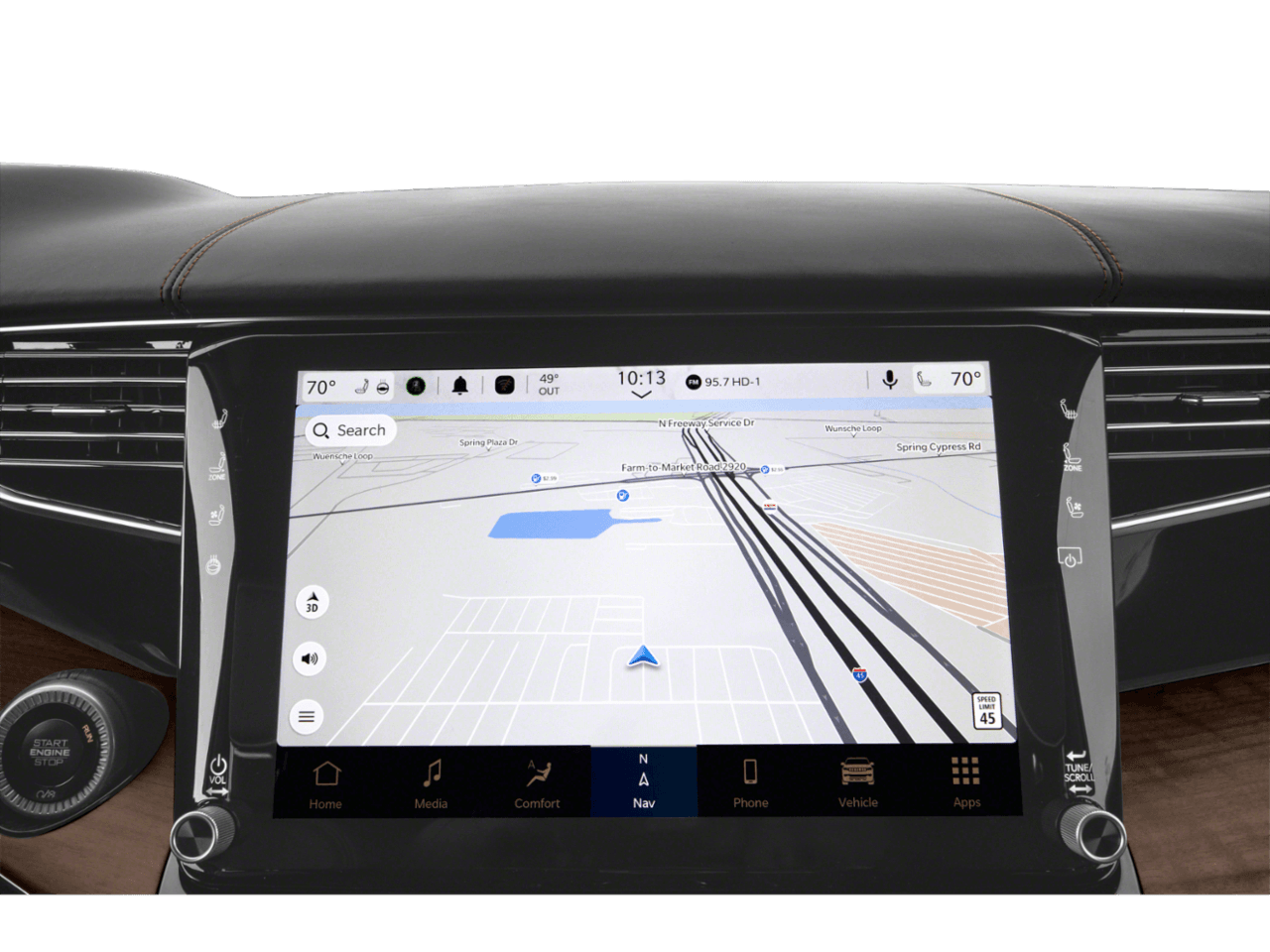 2025 Jeep Grand Wagoneer Series III Obsidian - Interior Navigation System