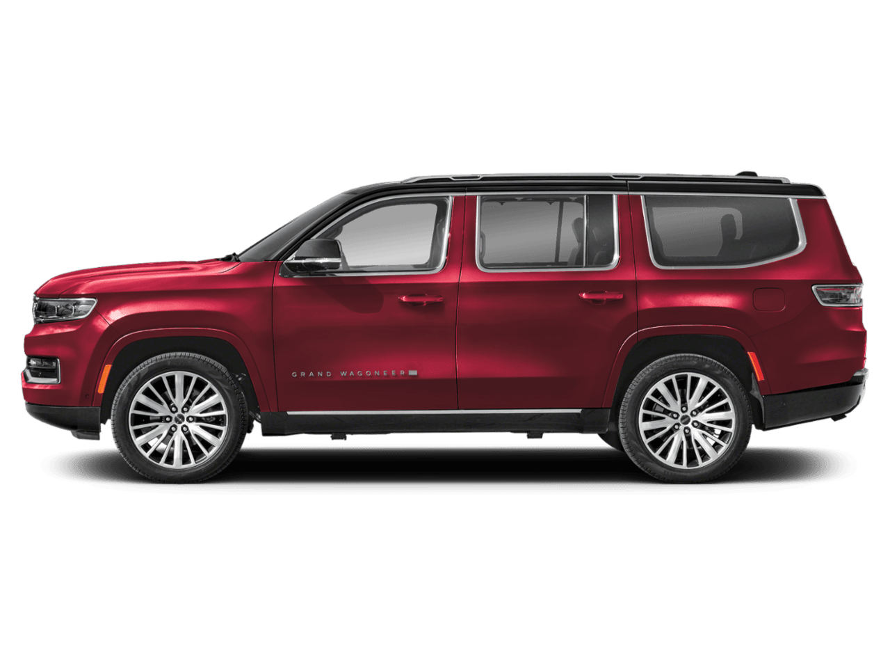 2025 Jeep Grand Wagoneer Series III Obsidian - Profile, facing to the left