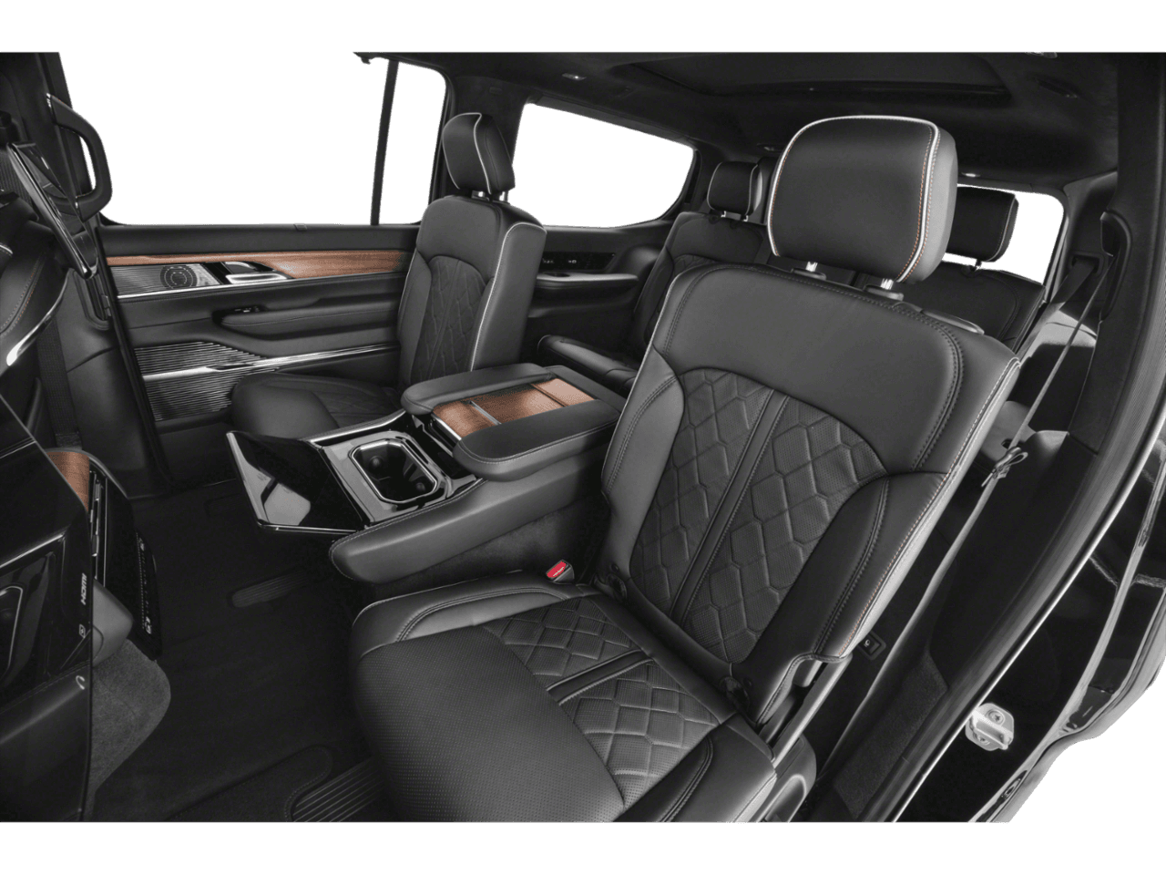 2025 Jeep Grand Wagoneer Series III Obsidian - Interior Rear seats