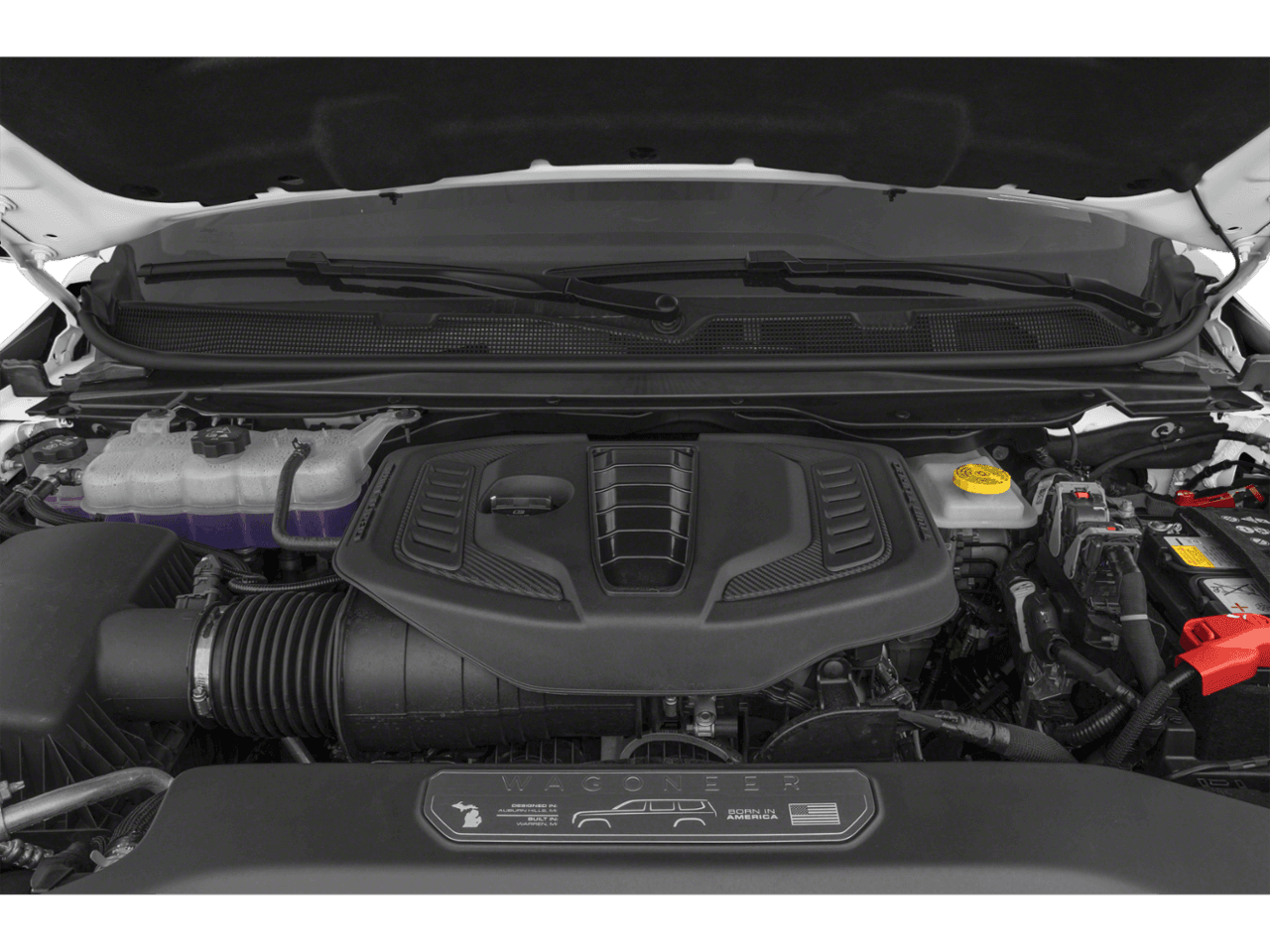 2025 Jeep Wagoneer Series II Carbide - Interior Engine Shot Feature