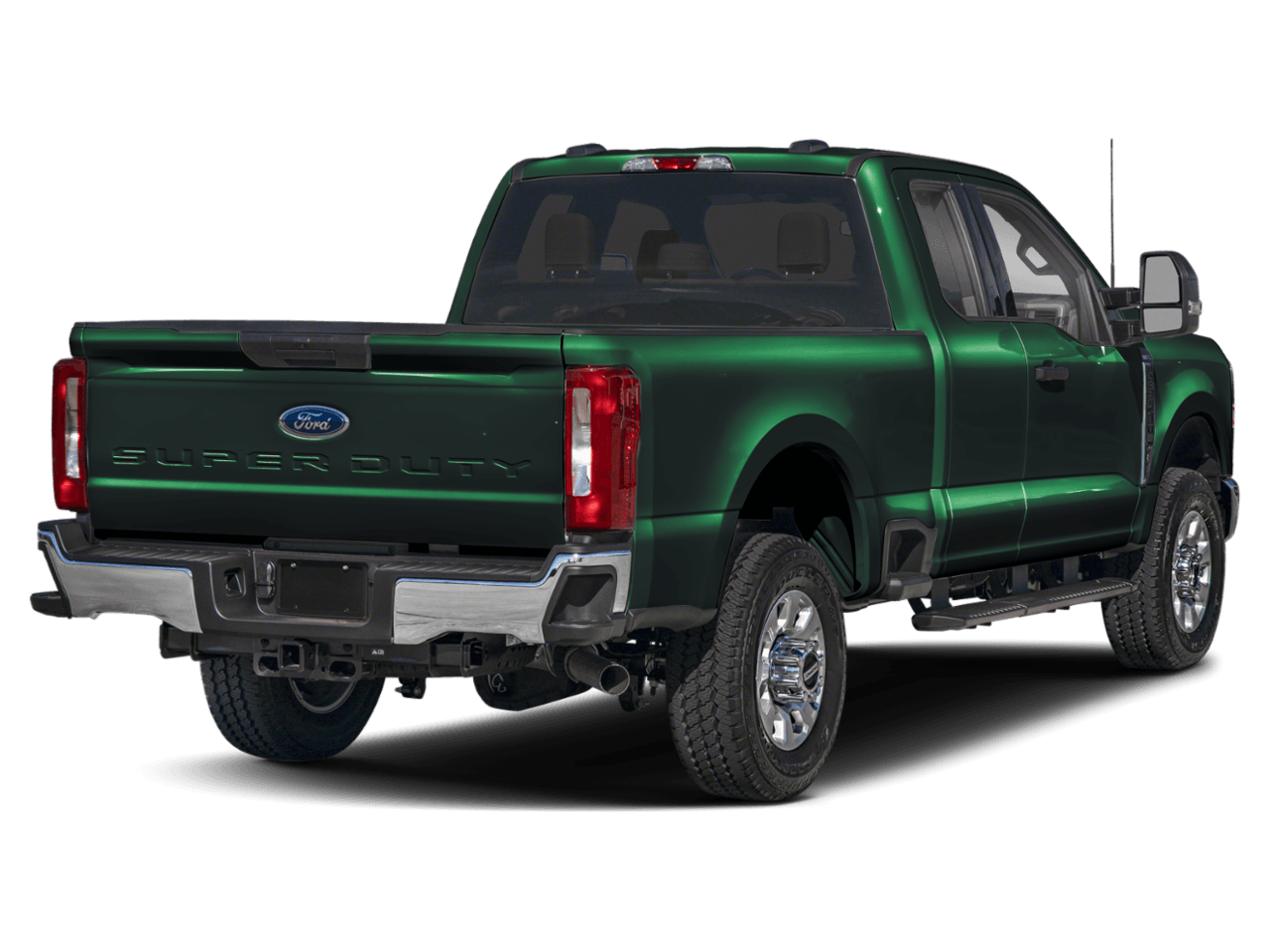 2025 Ford Super Duty F-250 SRW XLT - Rear 3/4, facing to the right