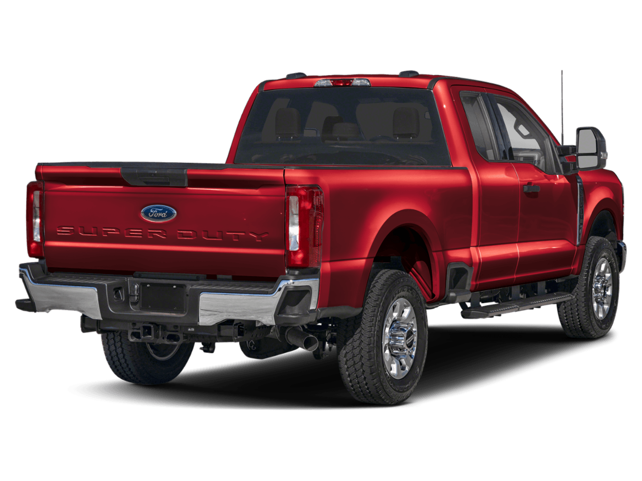 2025 Ford Super Duty F-250 SRW XLT - Rear 3/4, facing to the right