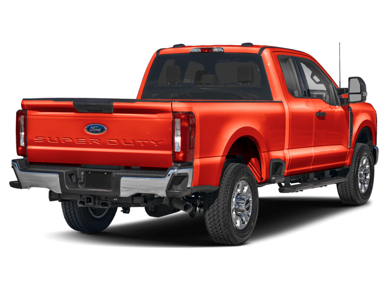 2025 Ford Super Duty F-250 SRW XLT - Rear 3/4, facing to the right