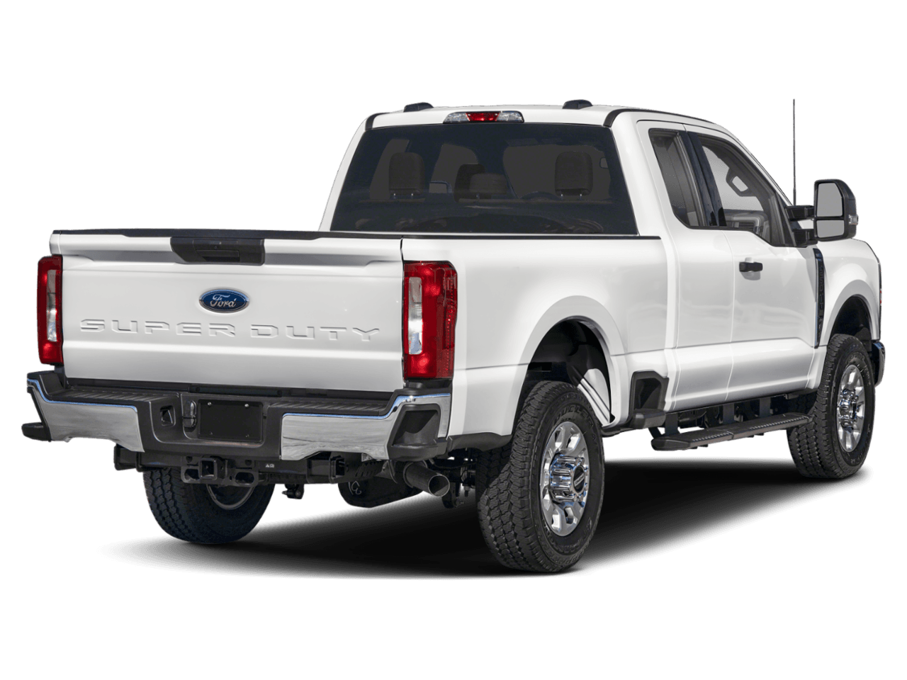 2025 Ford Super Duty F-250 SRW XLT - Rear 3/4, facing to the right