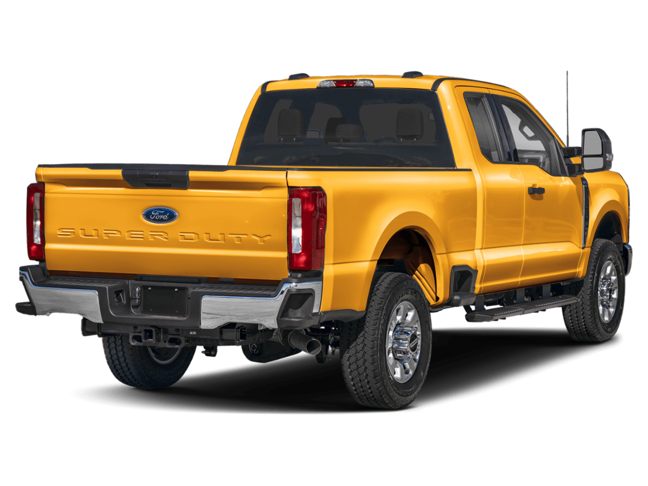 2025 Ford Super Duty F-250 SRW XLT - Rear 3/4, facing to the right