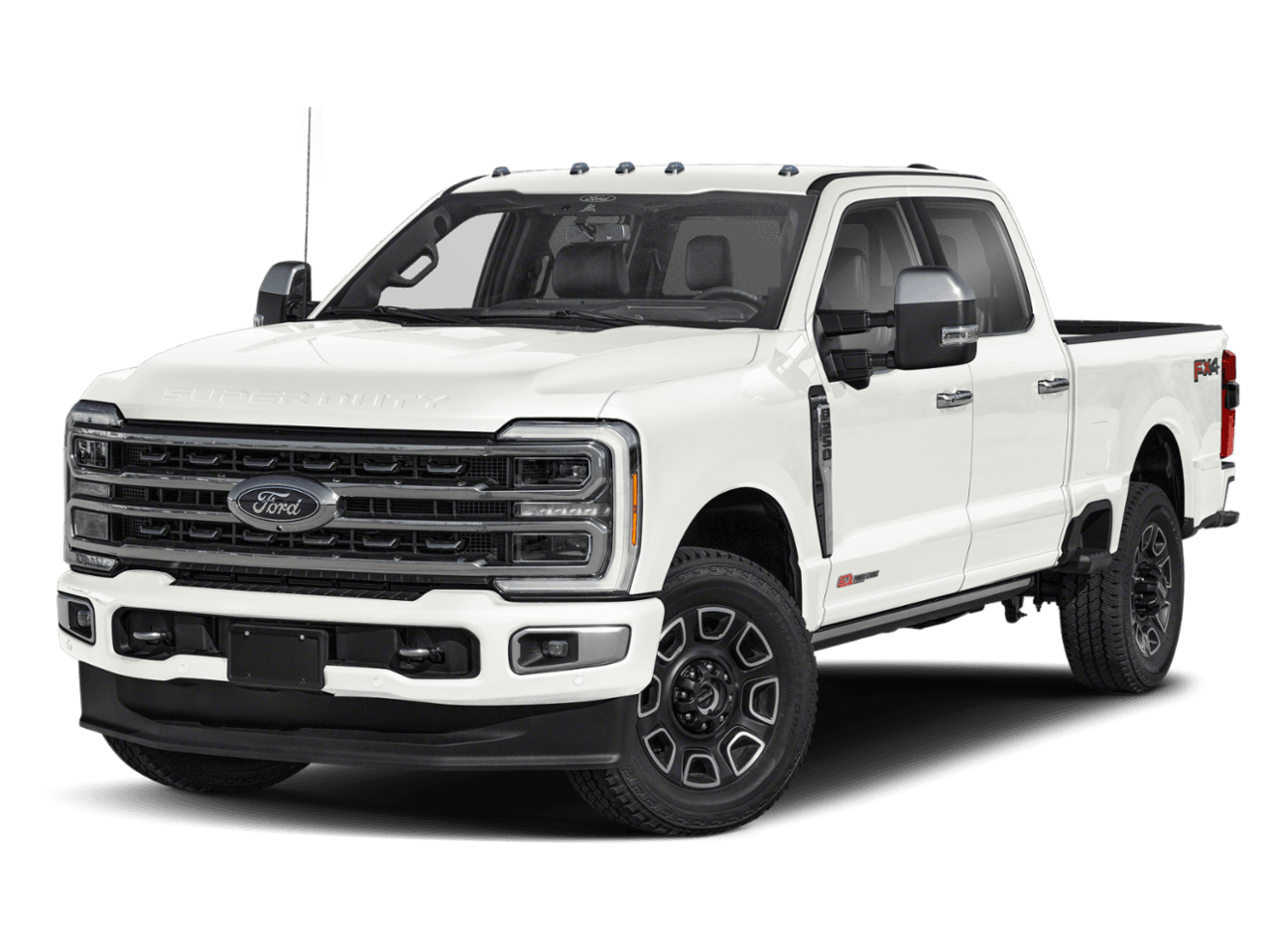 2025 Ford Super Duty F-250 SRW Platinum - Front 3/4, facing to the left