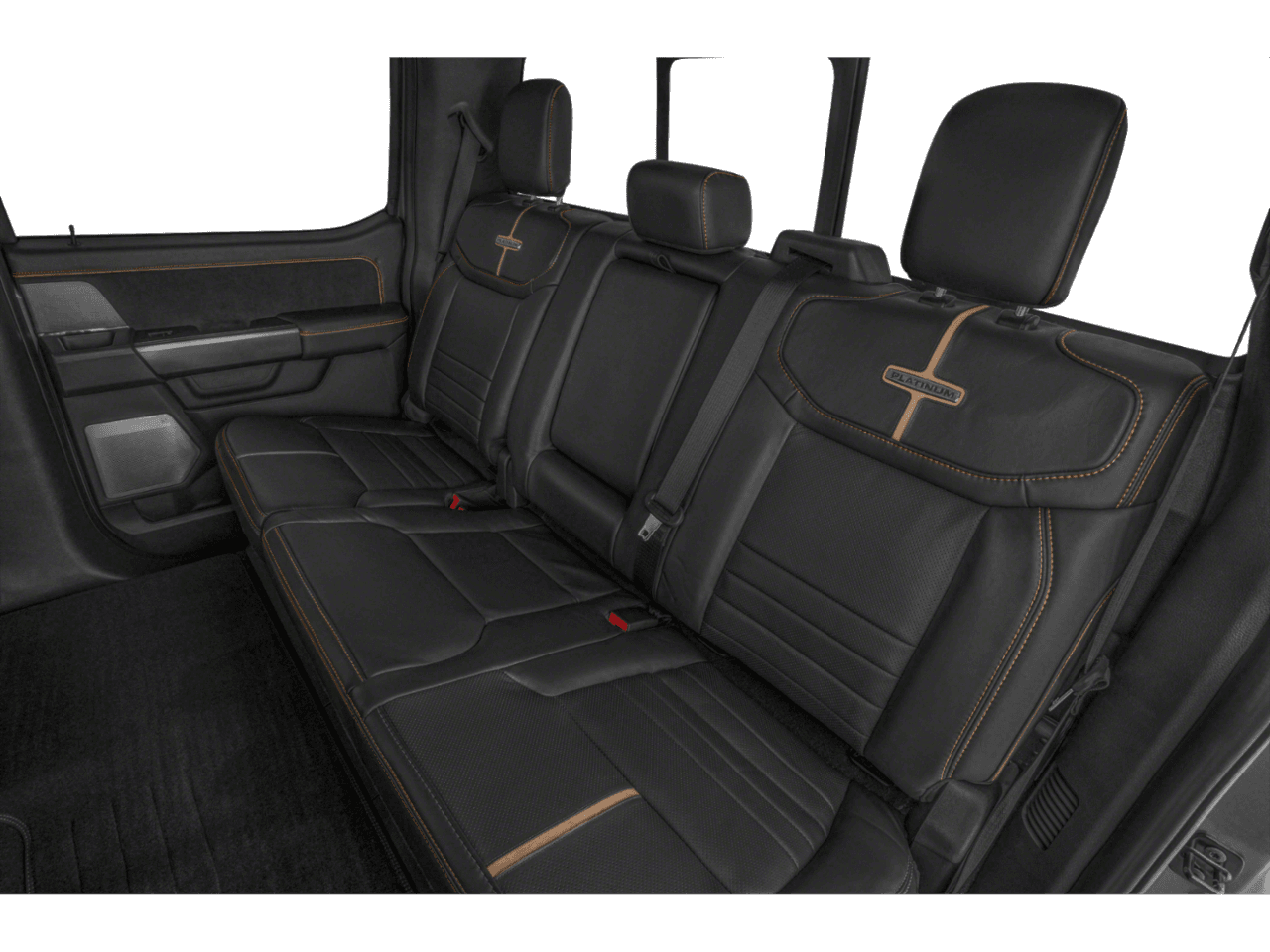 2025 Ford Super Duty F-250 SRW Platinum - Interior Rear seats