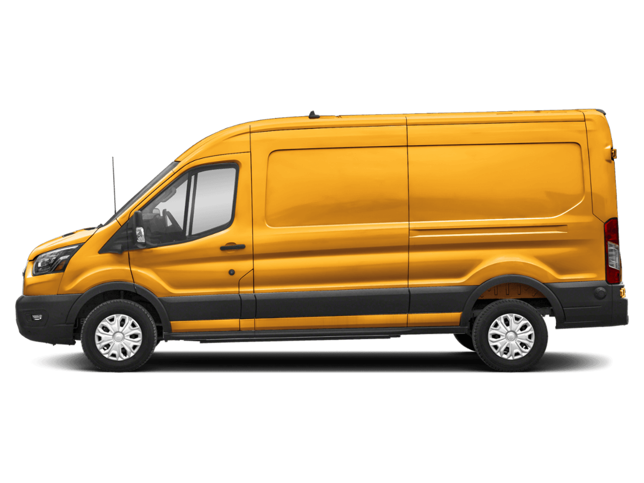 2025 Ford E-Transit Cargo Van  - Profile, facing to the left
