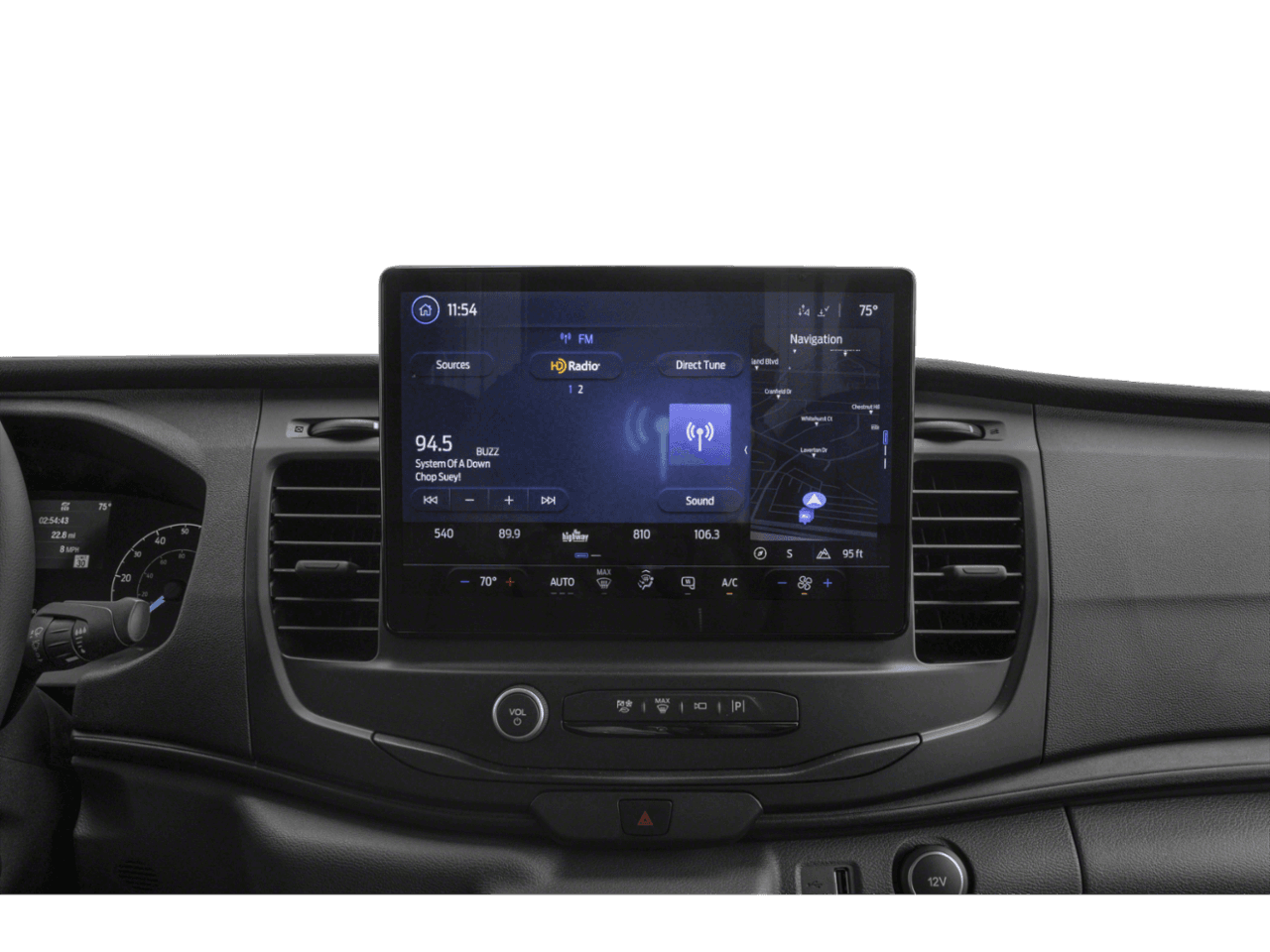 2025 Ford E-Transit Cargo Van  - Interior Stereo System