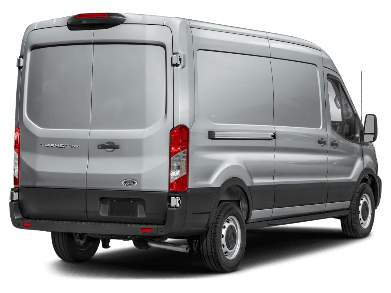 2025 Ford Transit Cargo Van  - Rear 3/4, facing to the right