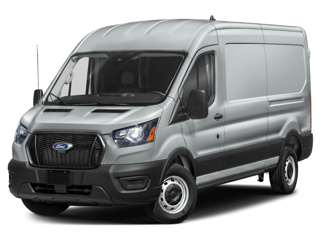 2025 Ford Transit Cargo Van  - Front 3/4, facing to the left