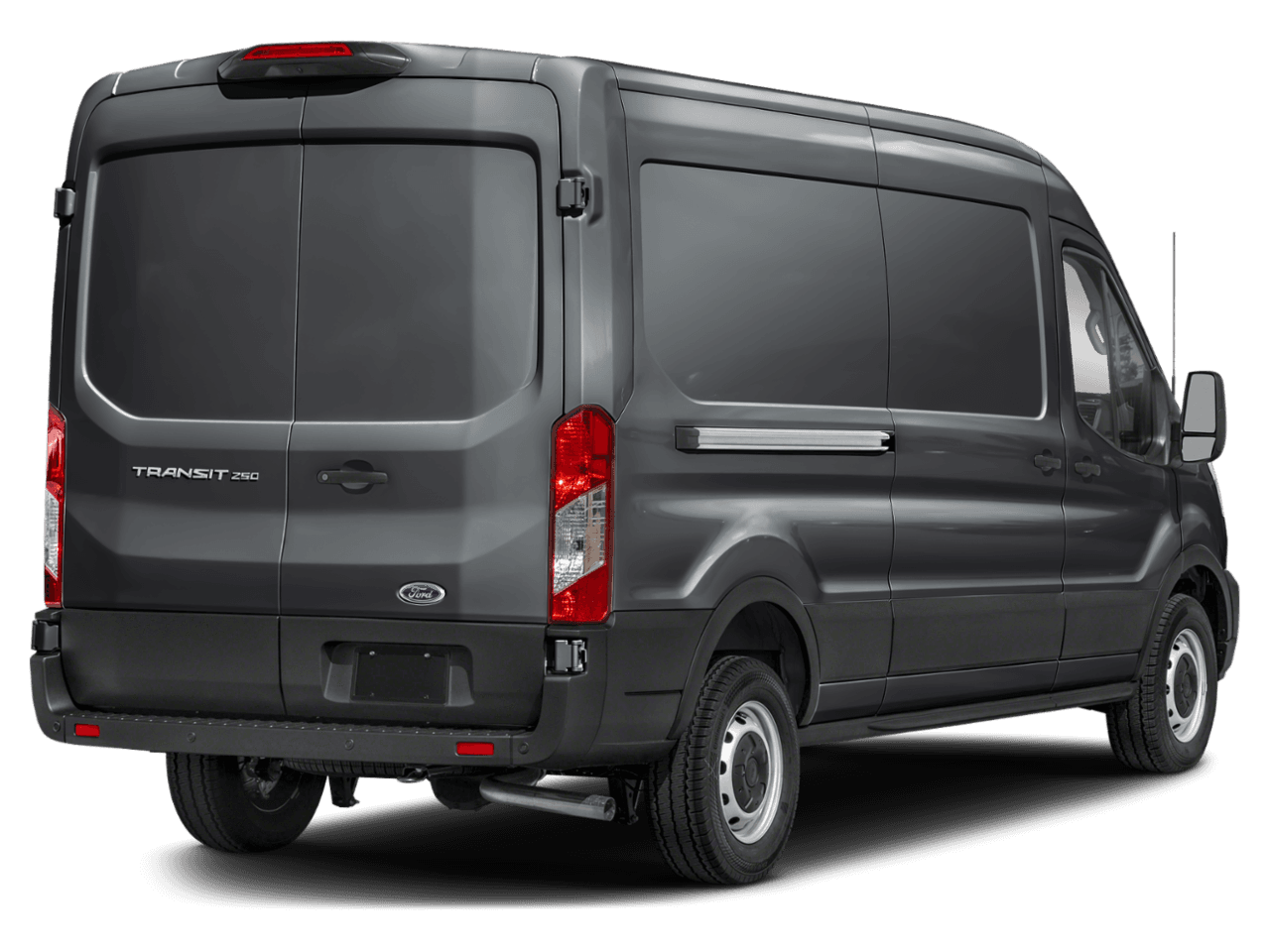 2025 Ford Transit Cargo Van  - Rear 3/4, facing to the right