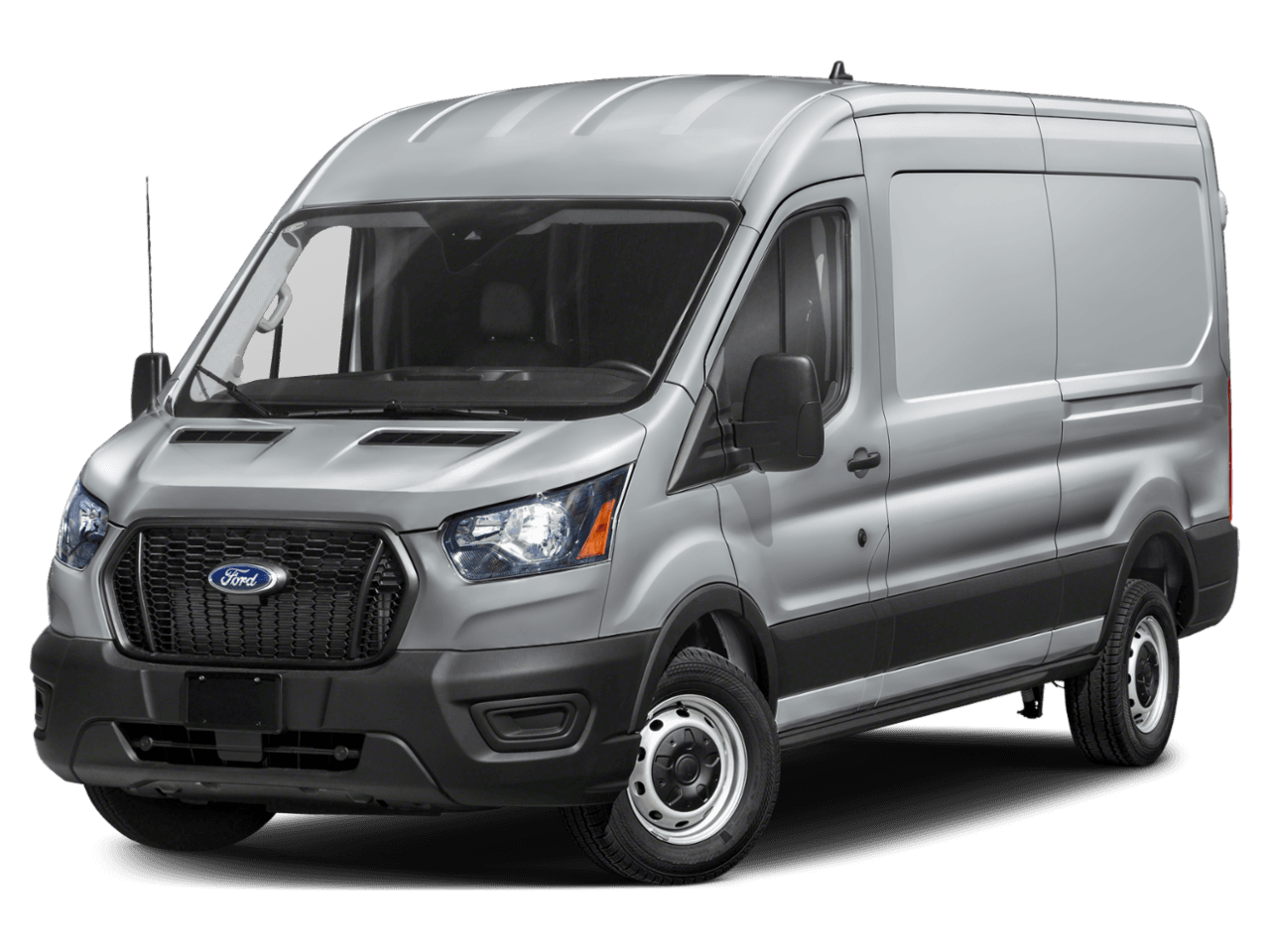 2025 Ford Transit Cargo Van  - Front 3/4, facing to the left