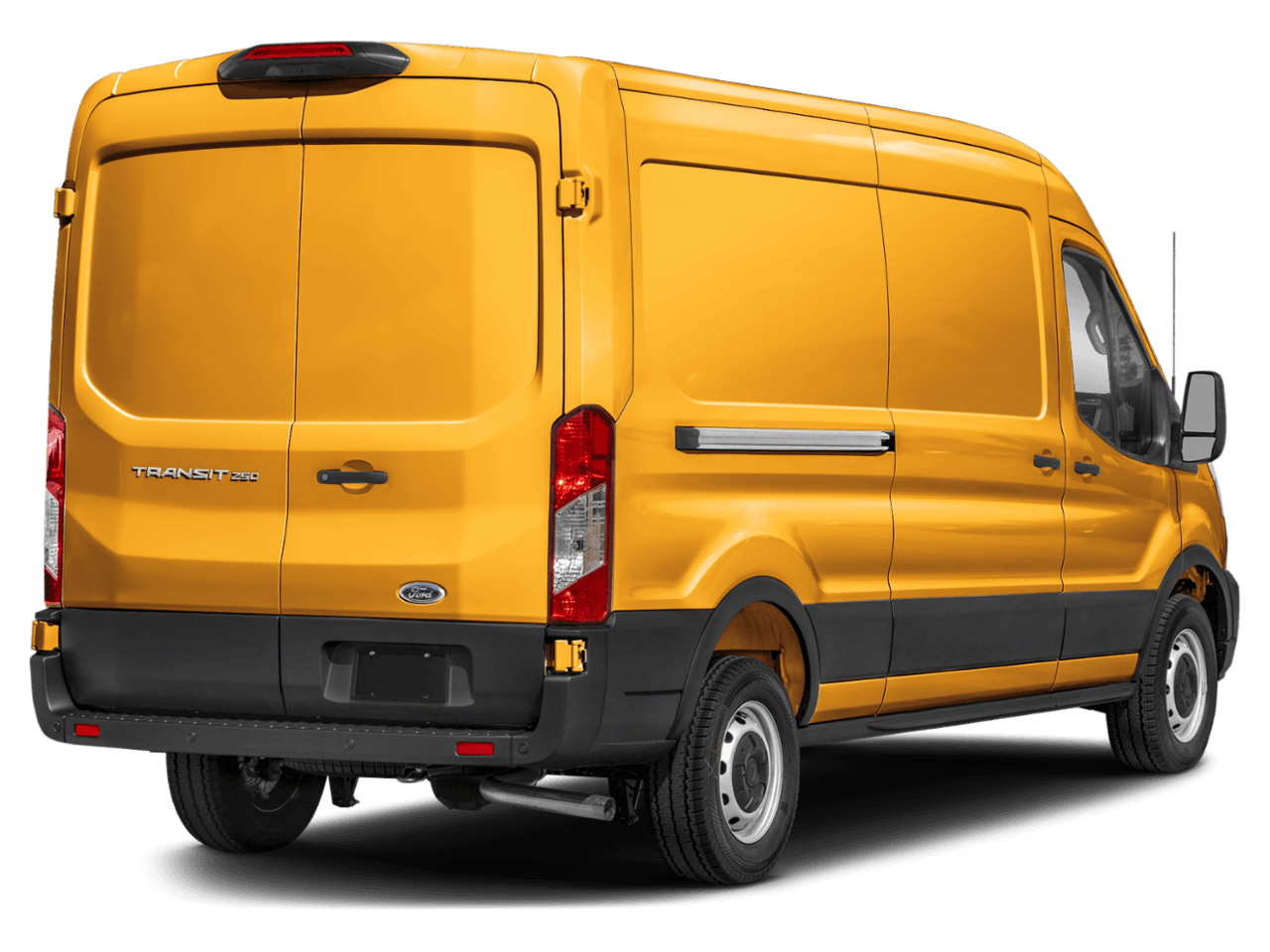 2025 Ford Transit Cargo Van  - Rear 3/4, facing to the right
