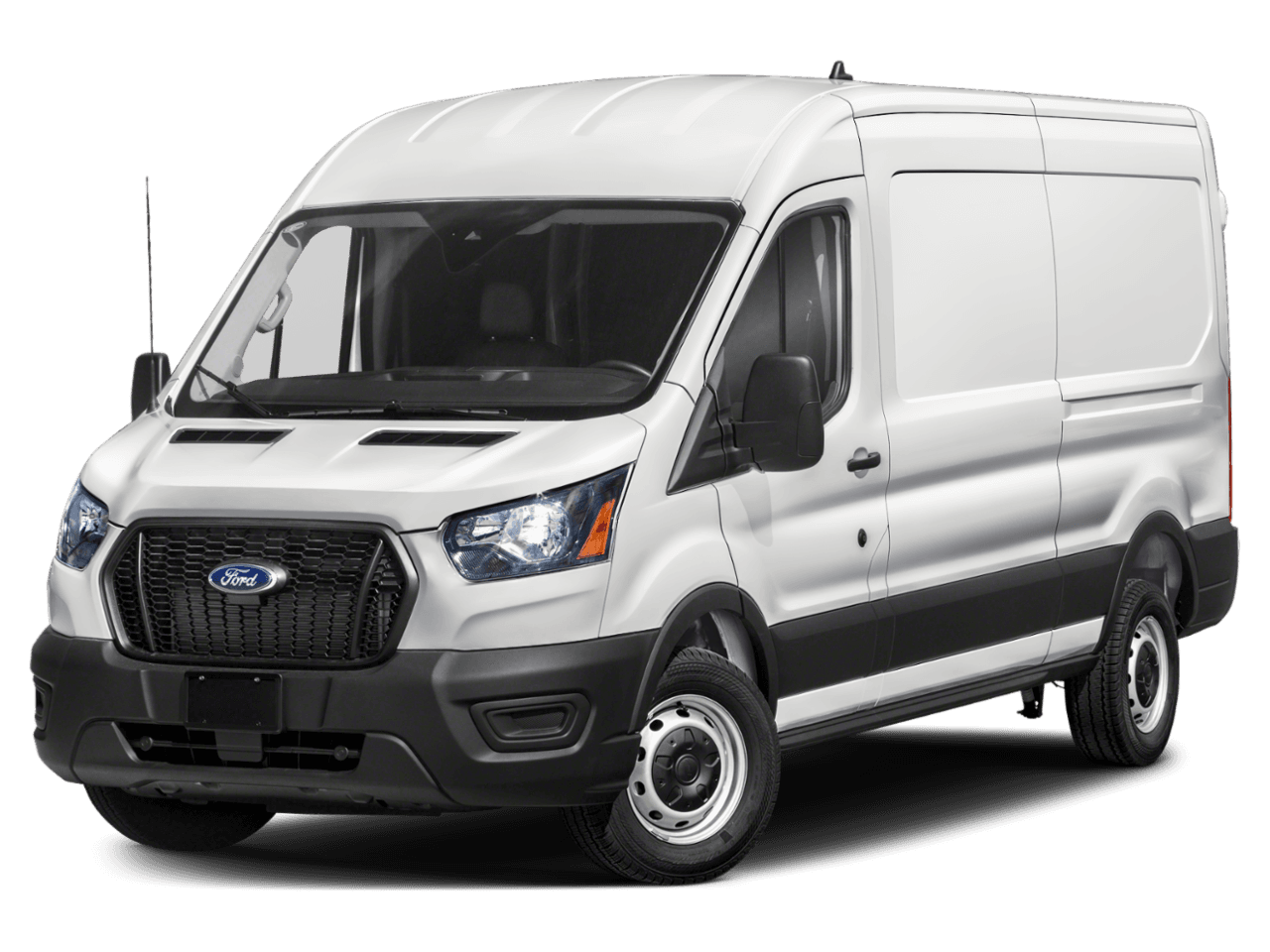2025 Ford Transit Cargo Van  - Front 3/4, facing to the left