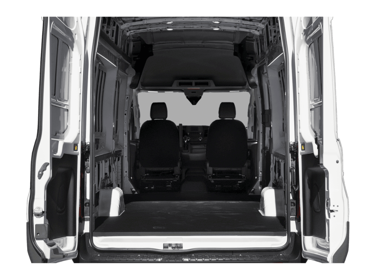 2025 Ford Transit Cargo Van  - Interior Trunk with Hatch Open Feature