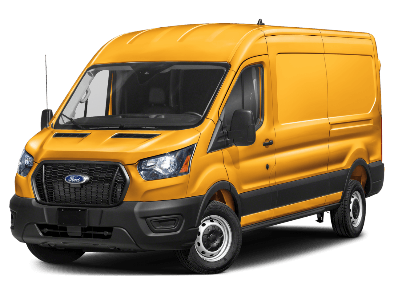 2025 Ford Transit Cargo Van  - Front 3/4, facing to the left