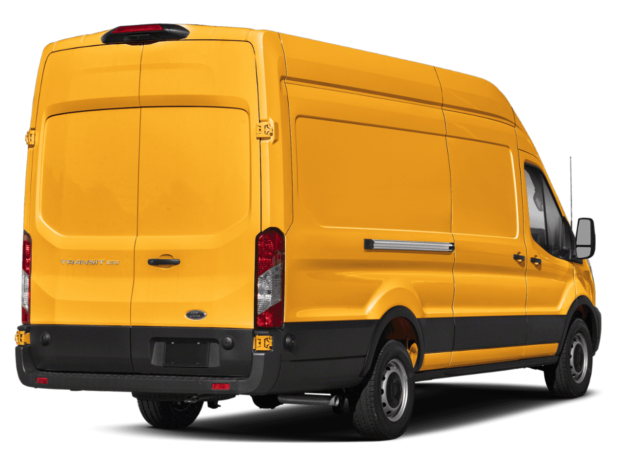 2025 Ford Transit Cargo Van  - Rear 3/4, facing to the right
