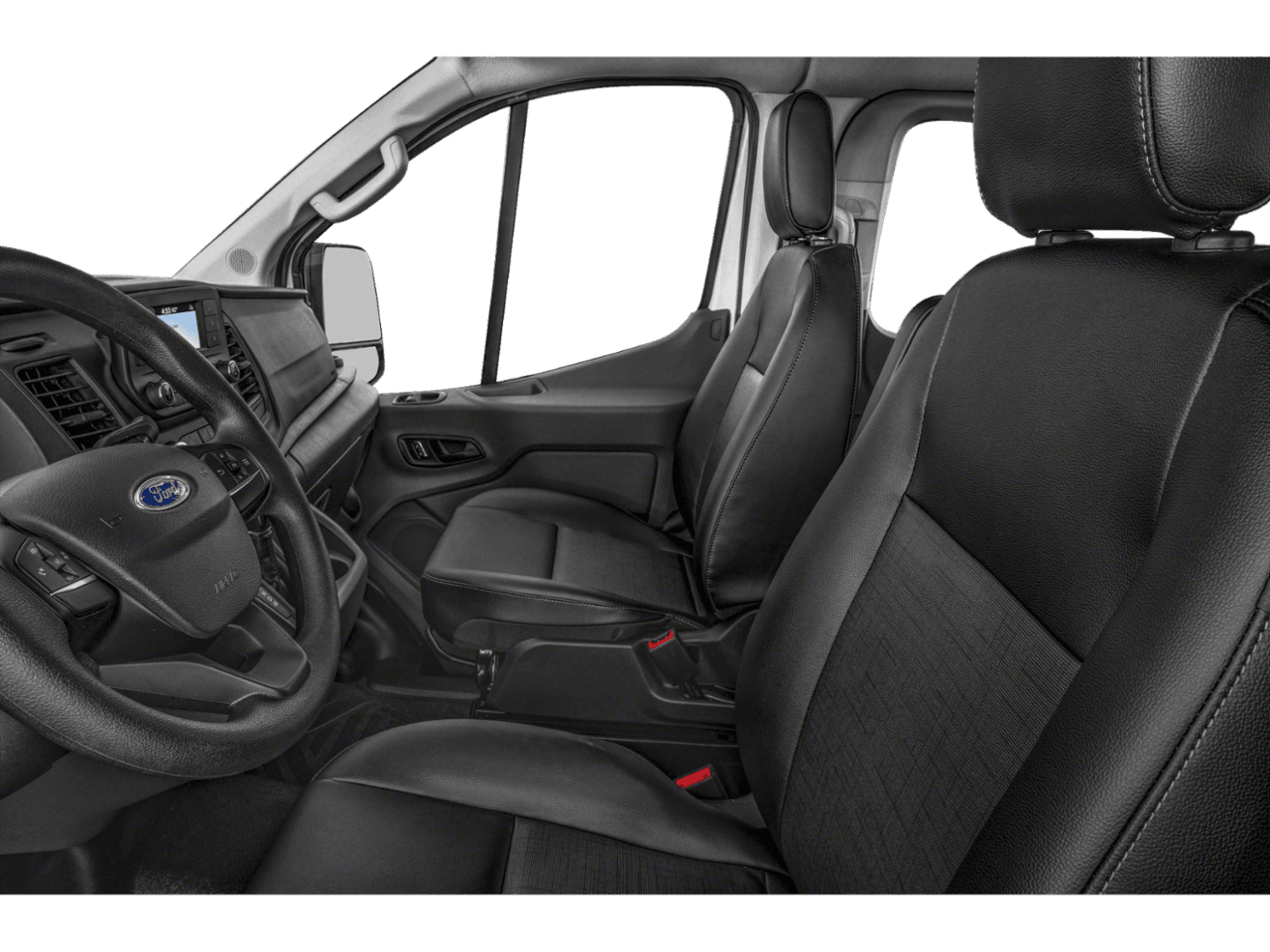 2025 Ford Transit Passenger Wagon XL - Interior Driver's Side with Door Open, Front Seat Feature