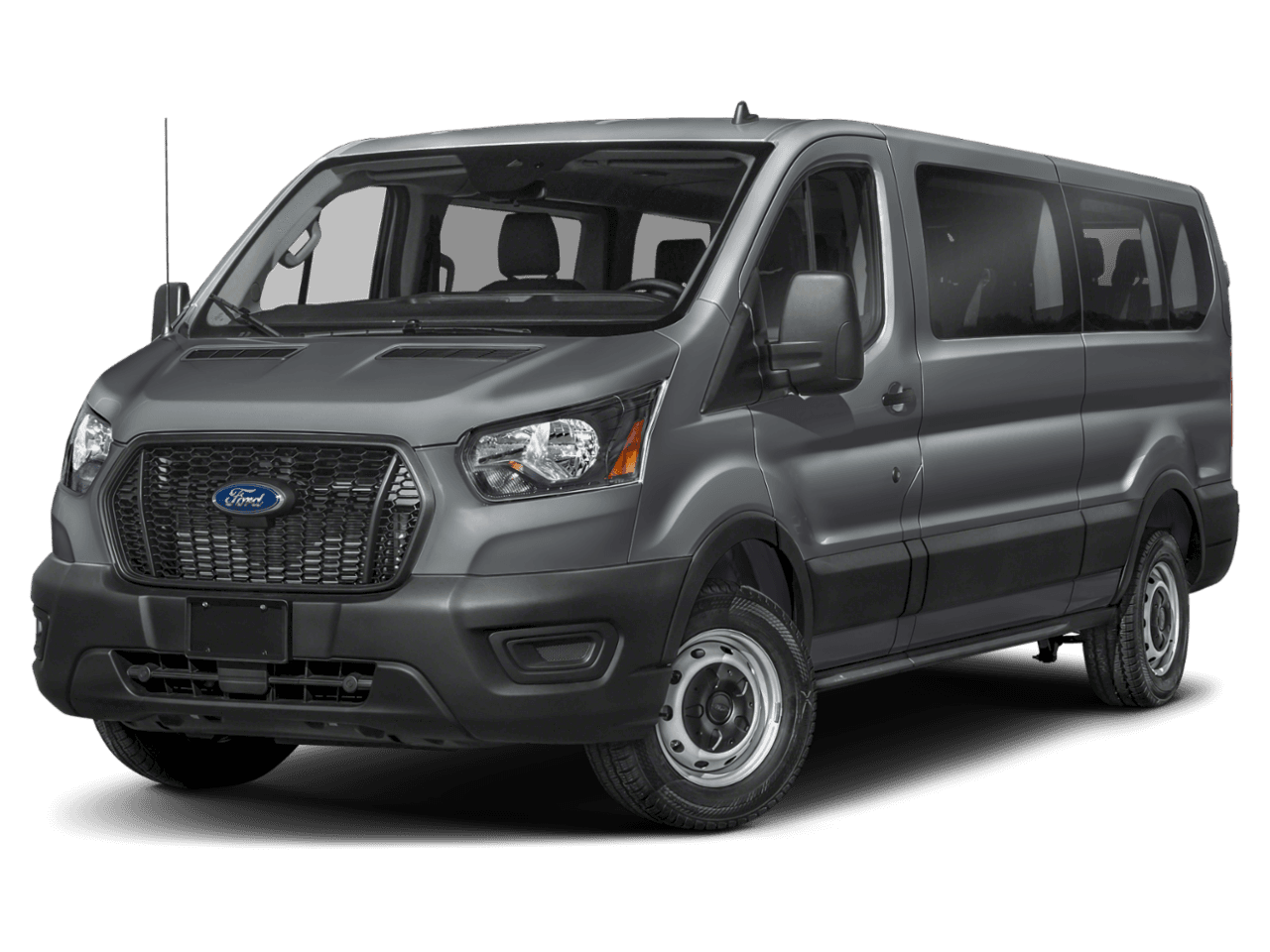 2025 Ford Transit Passenger Wagon XL - Front 3/4, facing to the left