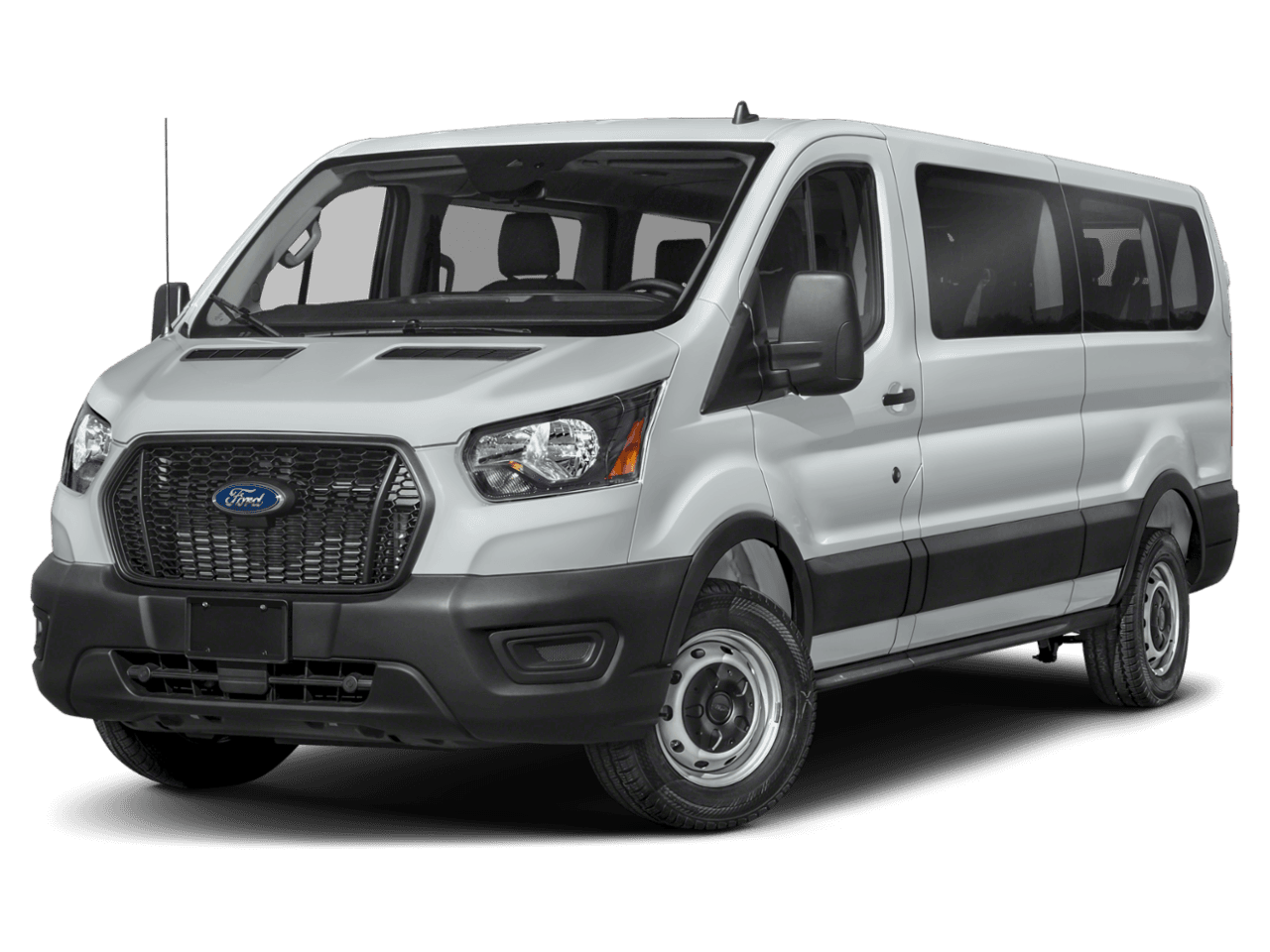 2025 Ford Transit Passenger Wagon XL - Front 3/4, facing to the left