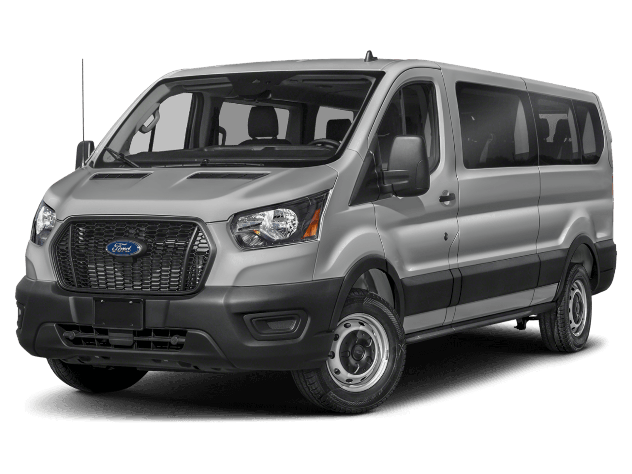 2025 Ford Transit Passenger Wagon XL - Front 3/4, facing to the left