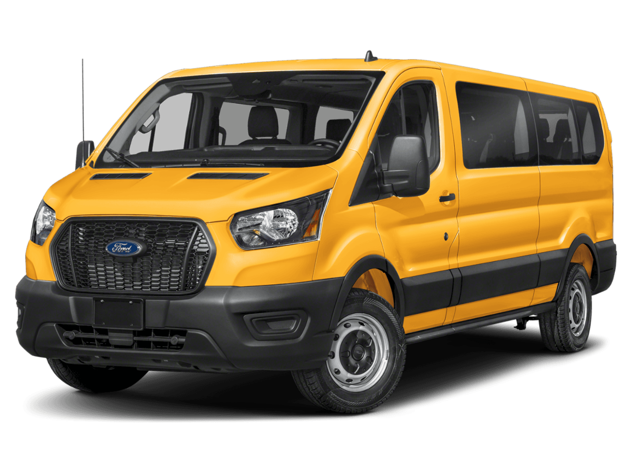 2025 Ford Transit Passenger Wagon XL - Front 3/4, facing to the left