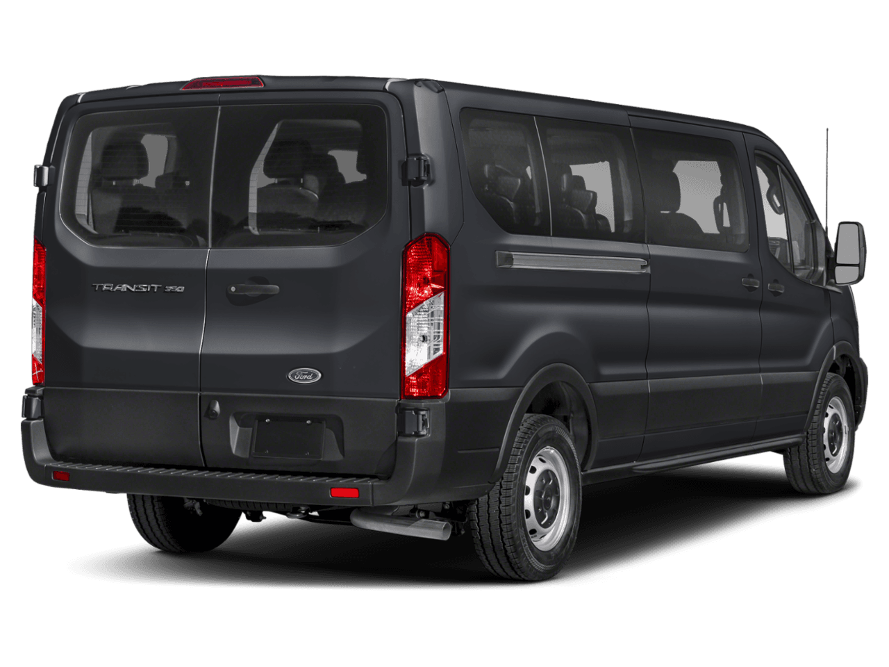 2025 Ford Transit Passenger Wagon XL - Rear 3/4, facing to the right