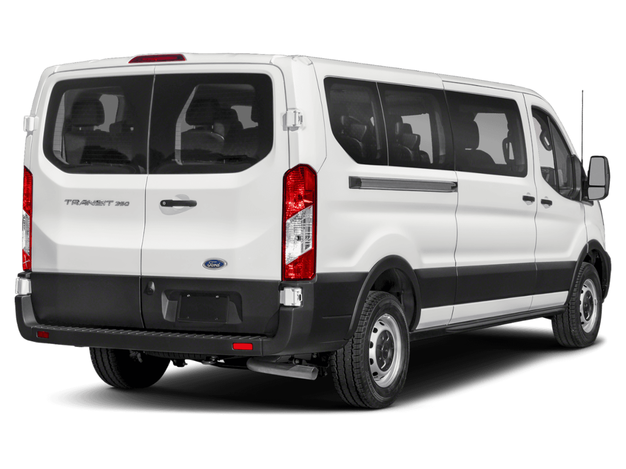 2025 Ford Transit Passenger Wagon XL - Rear 3/4, facing to the right