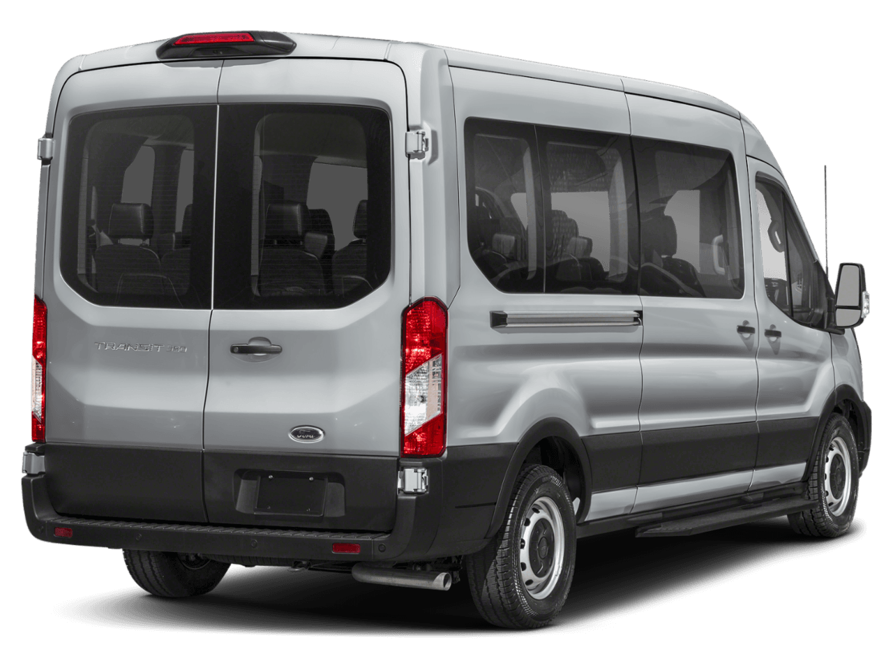 2025 Ford Transit Passenger Wagon XLT - Rear 3/4, facing to the right