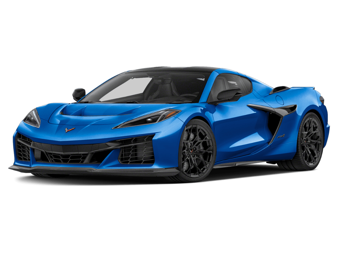 2025 Chevrolet Corvette 2dr - Front 3/4, facing to the left