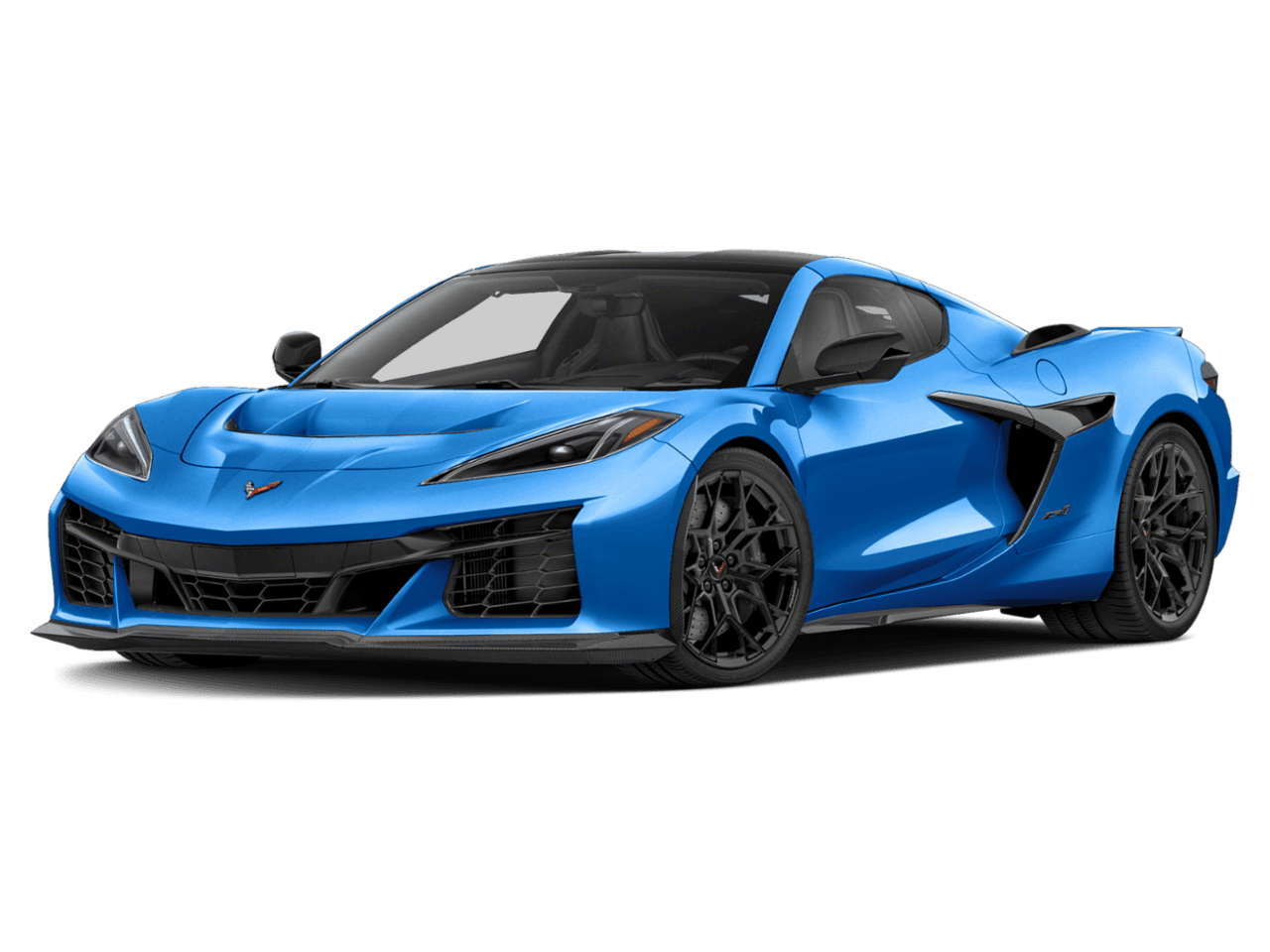 2025 Chevrolet Corvette 2dr - Front 3/4, facing to the left