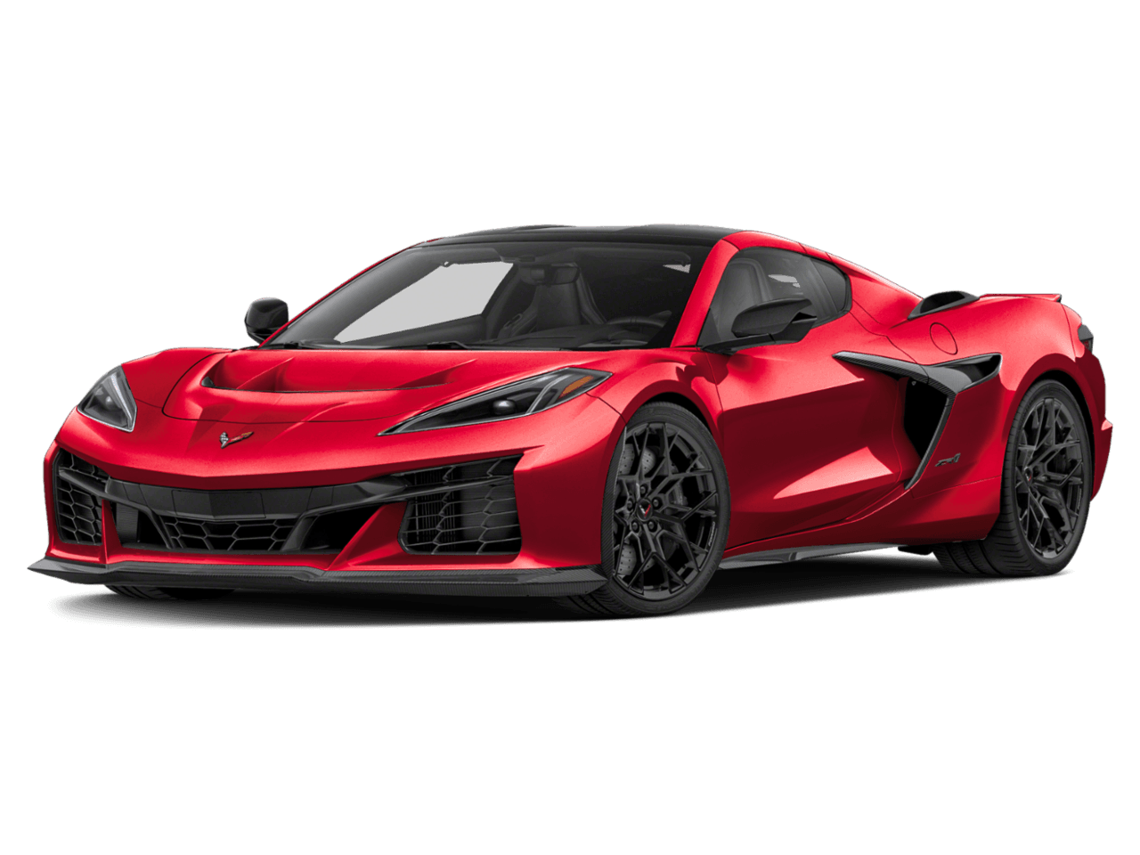 2025 Chevrolet Corvette 2dr - Front 3/4, facing to the left