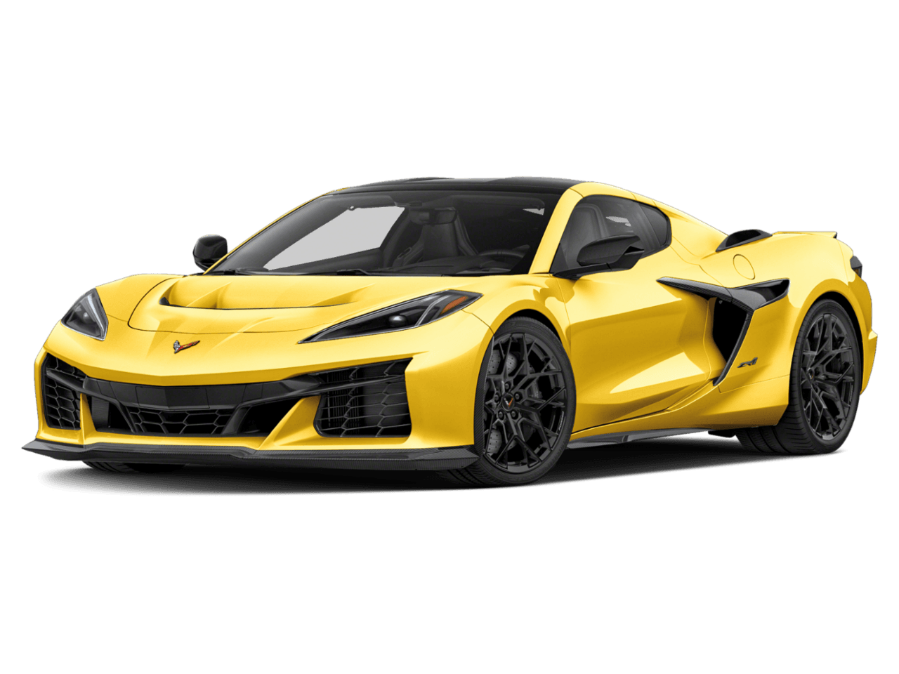 2025 Chevrolet Corvette 2dr - Front 3/4, facing to the left