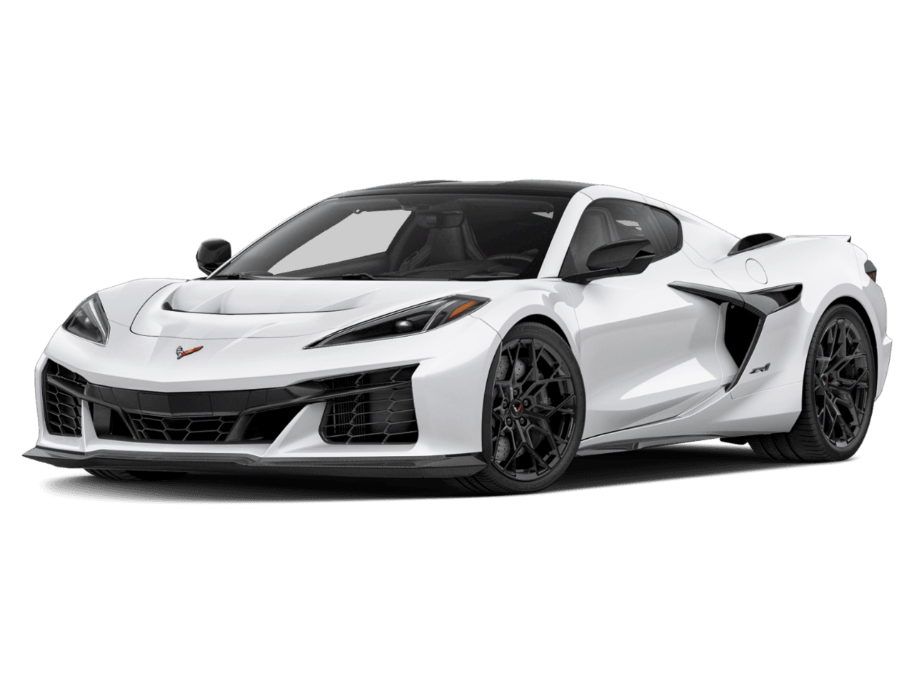 2025 Chevrolet Corvette 2dr - Front 3/4, facing to the left