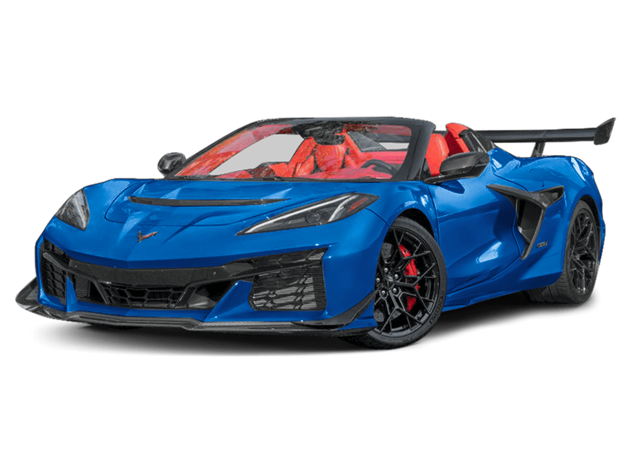 2025 Chevrolet Corvette 2dr - Front 3/4, facing to the left